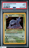 1999 Pokemon Fossil Muk-Holo 1st Edition PSA 9