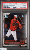 2022 Bowman Draft Jackson Holliday Chrome PSA 9