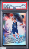 2025 Topps No Limit Cooper Flagg No Limit-Rainbow Foilboard PSA 8