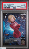 2025 Gundam Store Tournament Pack 01 Sayla Mass Store Tnmt Pack 01-Winner PSA 10