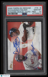 2020 Topps On Demand Dynamic Duals M.Vaughn/C.Fielder Auto-Red PSA 10