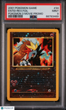 2001 Pokemon Game Movie Entei-Rev.Foil Pokemon 3 Movie Promo PSA 9 88783469