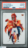 2024 Panini Phoenix Color Blast Jayden Daniels PSA 10