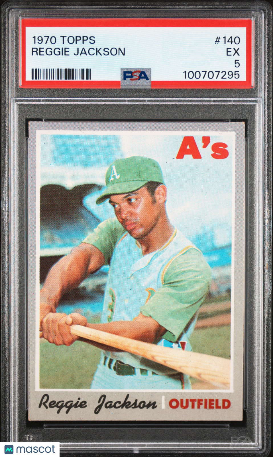 1970 Topps Reggie Jackson PSA 5