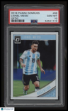 2018 Panini Donruss Lionel Messi Optic PSA 10