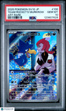 2025 Pokemon JP Glory Of Team Rocket Team Rocket's Murkrow Art Rare PSA 10