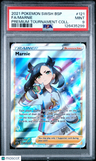 2021 Pokemon Swsh Black Star Promo Fa/Marnie Premium Tournament Coll. PSA 9