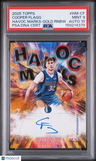 2025 Topps Havoc Marks Cooper Flagg Havoc Marks-Gold Rnbw PSA 9