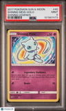 2017 Pokemon Sun & Moon Shining Legends Shining Mew-Holo Shining Legends PSA 9