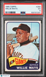 1965 Topps Willie Mays PSA 5