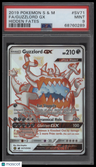 2019 Pokemon Sun & Moon Hidden Fates Fa/Guzzlord Gx Hidden Fates PSA 9