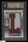 2012-13 SP Authentic By The Letter Signatures Walt Frazier/Serial 25 BGS 9.5