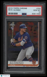 2019 Topps Chrome Pete Alonso PSA 10