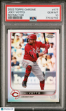 2022 Topps Chrome Joey Votto Refractor PSA 10