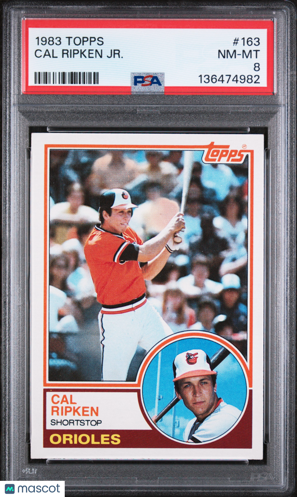 1983 Topps Cal Ripken Jr. PSA 8