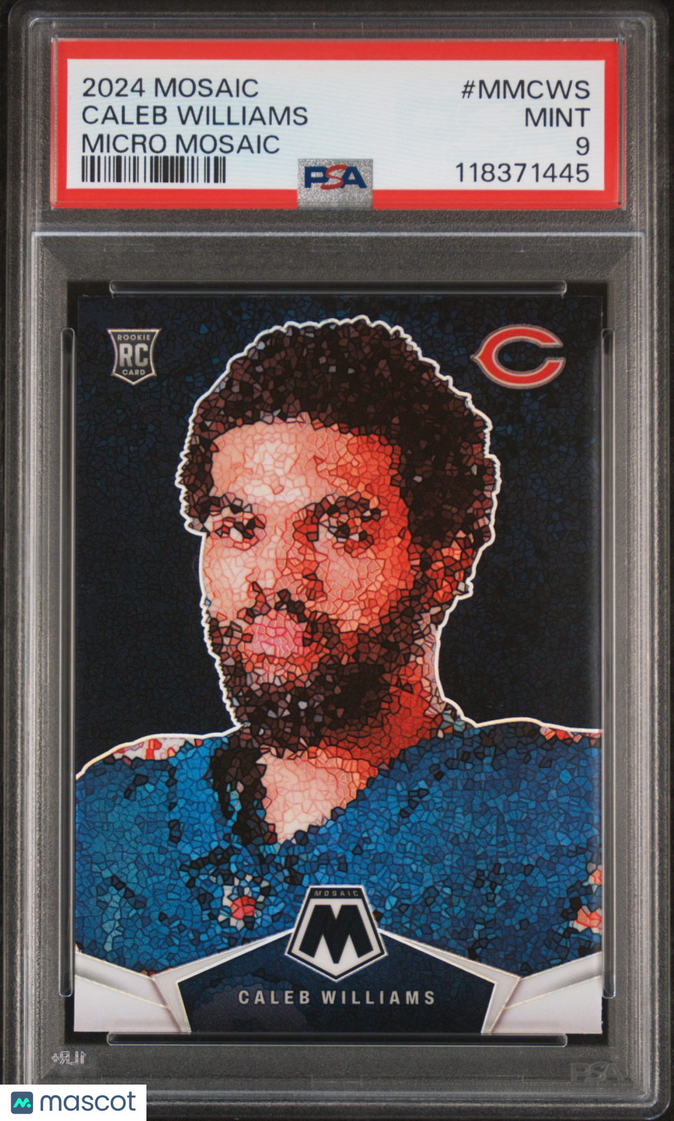 2024 Panini Mosaic Micro Mosaic Caleb Williams PSA 9