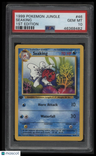 1999 Pokemon Jungle Seaking 1st Edition PSA 10