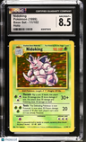 1999 Base Set Nidoking CGC 8.5