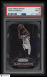 2015 Panini Prizm James Harden PSA 9