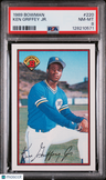 1989 Bowman Ken Griffey Jr. PSA 8