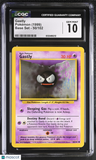 1999 Base Set Gastly CGC 10
