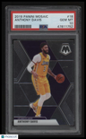 2019 Panini Mosaic Anthony Davis PSA 10
