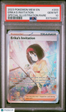 2023 Pokemon Mew En-151 Erika'S Invitation Special Illustration Rare PSA 10