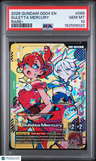 2026 Gundam Gd04-Phantom Aria Suletta Mercury Rare+ PSA 10
