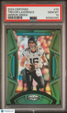2023 Panini Certified Trevor Lawrence Mirror Green PSA 10