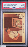 1959 Fleer Ted Williams Ted'S Goals For 1959 PSA 4