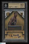 2013-14 Panini Gold Standard Giannis Antetokounmpo JSY AU RC BGS 9.5