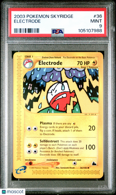 2003 Pokemon Skyridge Electrode PSA 9