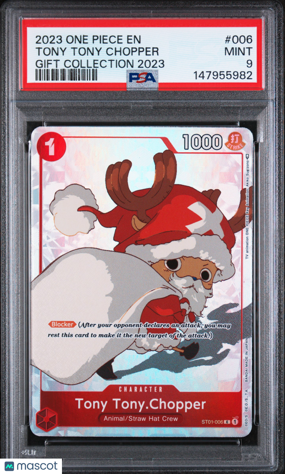 2023 One Piece Gift Collection 2023 Tony Tony Chopper Gift Collection 2023 PSA 9