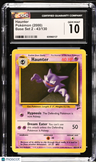 2000 Base Set 2 Haunter CGC 10