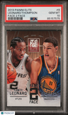 2013 Panini Elite Face 2 Face Leonard/Thompson Face 2 Face PSA 10