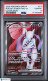 2025 Pokemon Dri En-Destined Rivals Rocket'S Mewtwo Ex Ultra Rare PSA 10