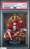 2024 One Piece Promos Monkey D. Luffy Convention Exclusive-Foil PSA 10