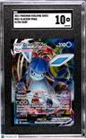 2021 Pokemon Evolving Skies Glaceon Vmax Ultra Rare SGC 10