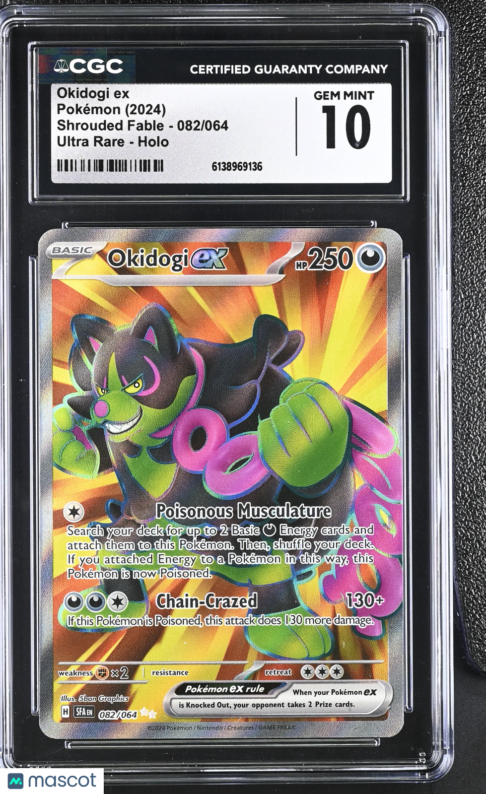 2024 Shrouded Fable Okidogi ex CGC 10