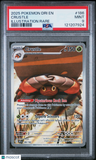 2025 Pokemon Dri En-Destined Rivals Crustle Illustration Rare PSA 9