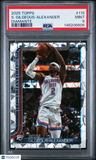 2025 Topps S. Gilgeous-Alexander Diamante PSA 9