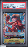 2025 One Piece Promos Monkey D. Luffy Illustration Box Vol.3 PSA 10