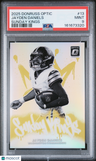 2025 Panini Donruss Optic Sunday Kings Jayden Daniels PSA 9