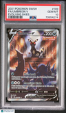 2021 Pokemon Sword & Shield Evolving Skies Fa/Umbreon V PSA 10