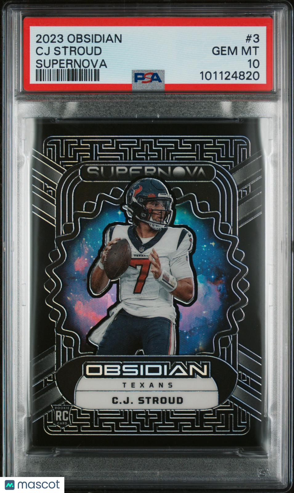 2023 Panini Obsidian Supernova Cj Stroud PSA 10