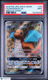 2019 Pokemon Japanese Sun & Moon Miracle Twins Fa/Dragonite Gx PSA 9