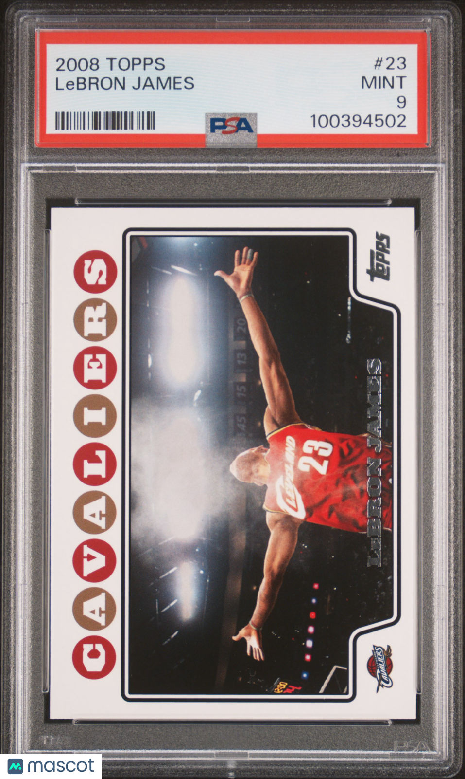 2008 Topps Lebron James PSA 9