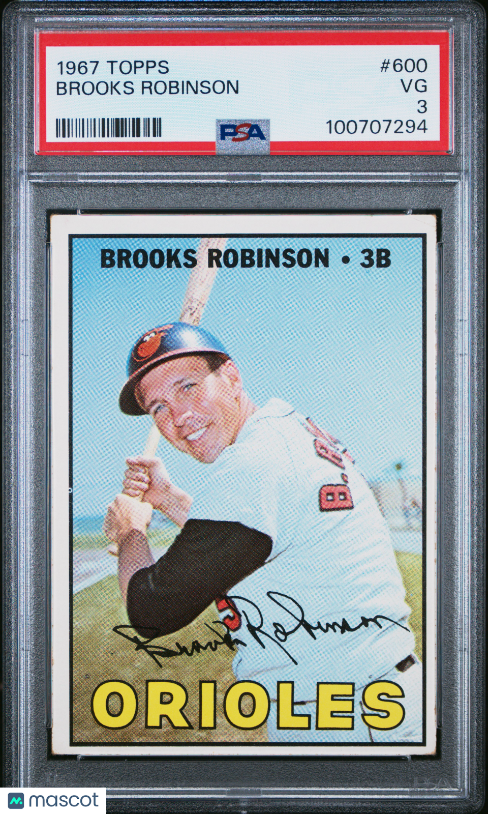 1967 Topps Brooks Robinson PSA 3