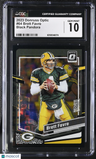 2023 Optic Brett Favre Black Pandora #/25 CGC 10