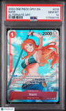 2022 One Piece Op01-Romance Dawn Nami Alternate Art PSA 10